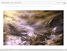 Tablet Screenshot of henriehaldane.com